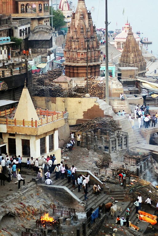 Cremation Ceremony by the Ganges