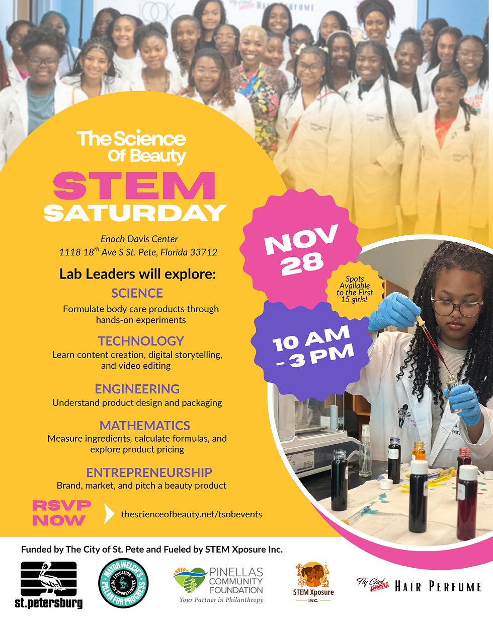 Science Of Beauty - STEM Saturday