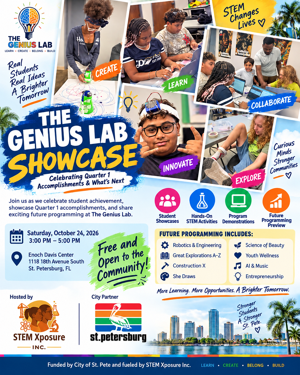 Genius Lab Community Day & Quarter 1 Showcase