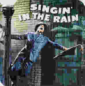 Singin' in the Rain, Gene Kelly, movie poster, film review, lamppost