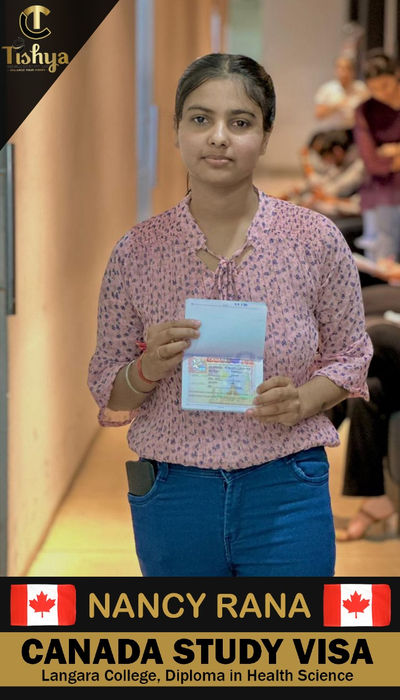 Nancy Rana - Canada Study Visa Approved