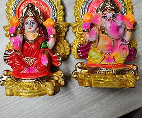 LAXMI GANESH OF VARIOUS SIZE 