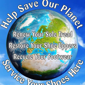 Keep good shoes on your feet, and out of landfill.