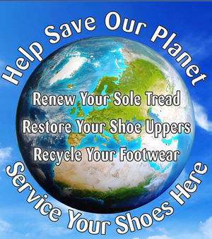 Keep good shoes on your feet, and out of landfill.