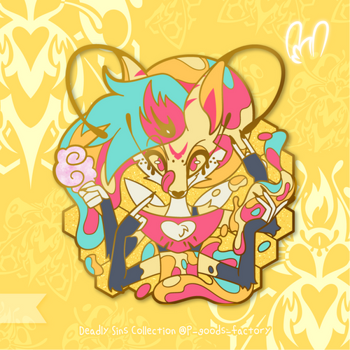 Bee-lzebub(CC) - Deadly Sins enamel pin | Pgoodsfactory