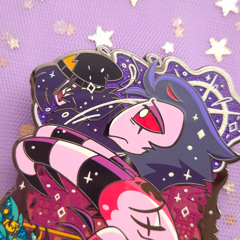 Thumbnail: Sinsmas(Black) enamel pin