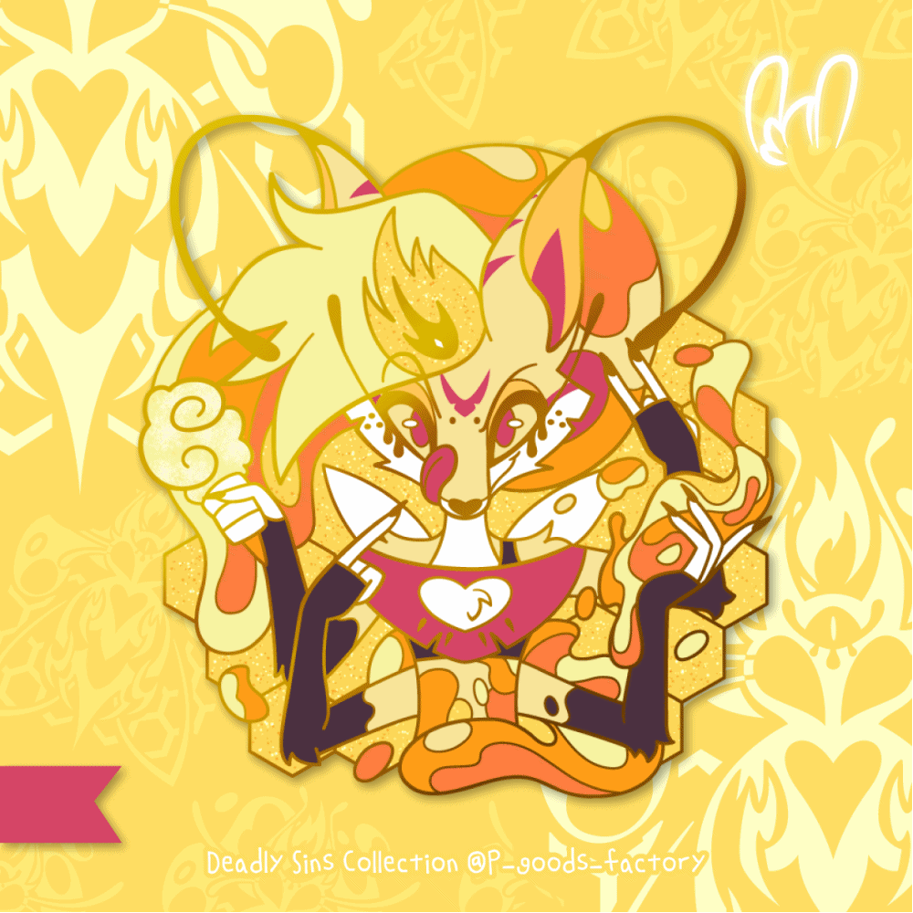 Thumbnail: Bee-lzebub(Honey) - Deadly Sins enamel pin