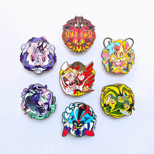 BN]Deadly Sins enamel pins bundle | Pgoodsfactory