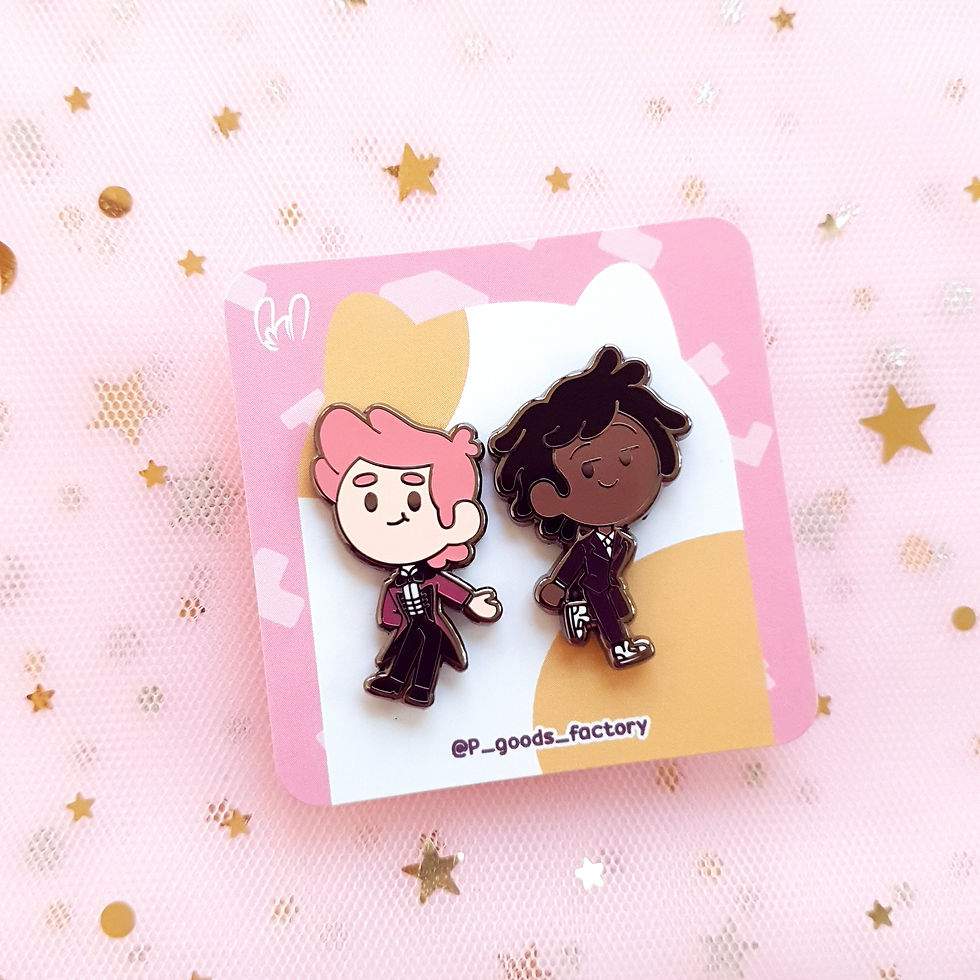 Thumbnail: Fionna and Cake - Enamel pins set