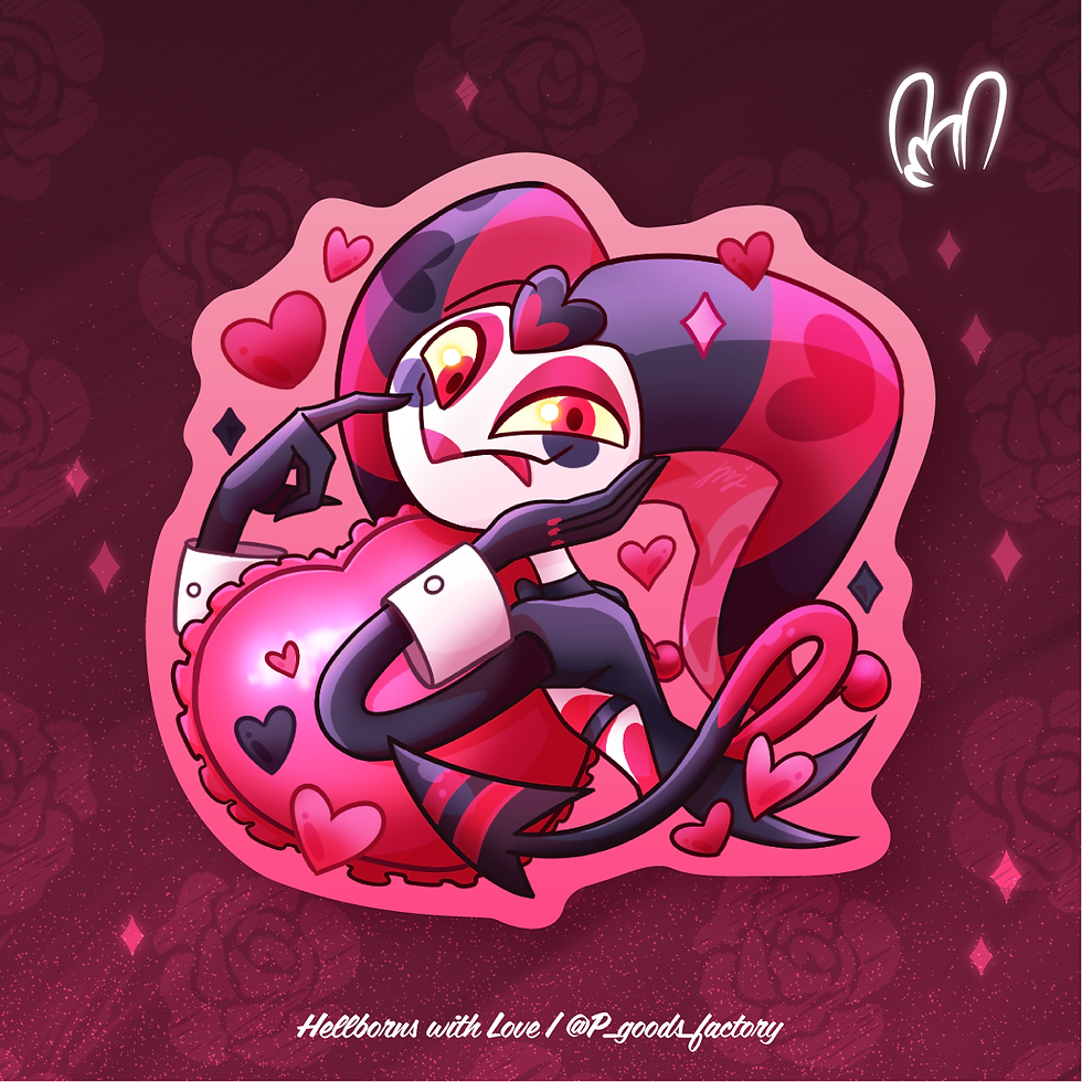 Thumbnail: [Wave 2]Hell borns with Love stickers