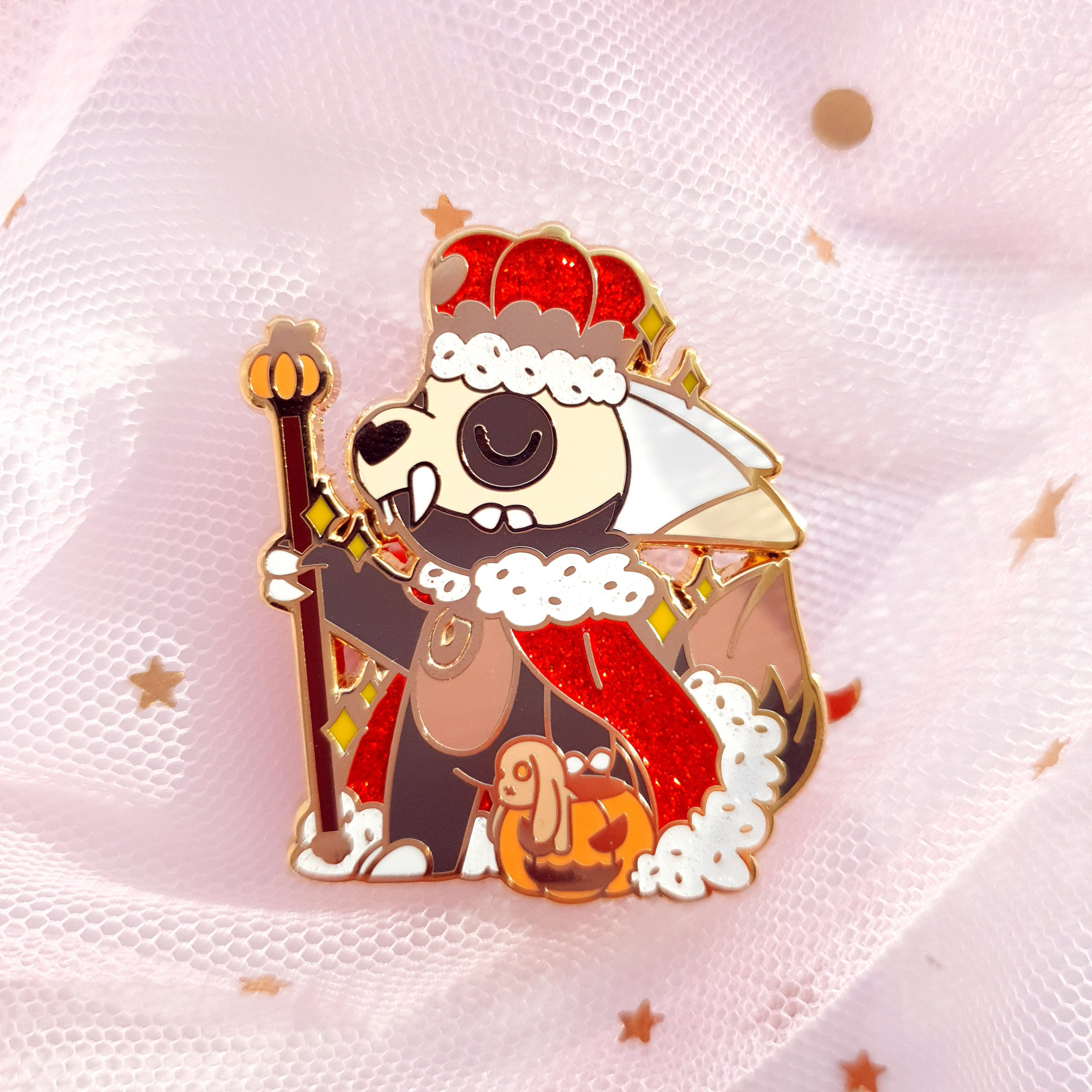 Candy King King Halloween Enamel pin