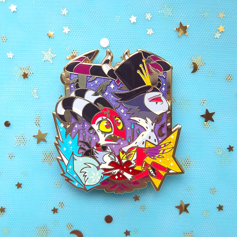 Master Mind(Gold) enamel pin