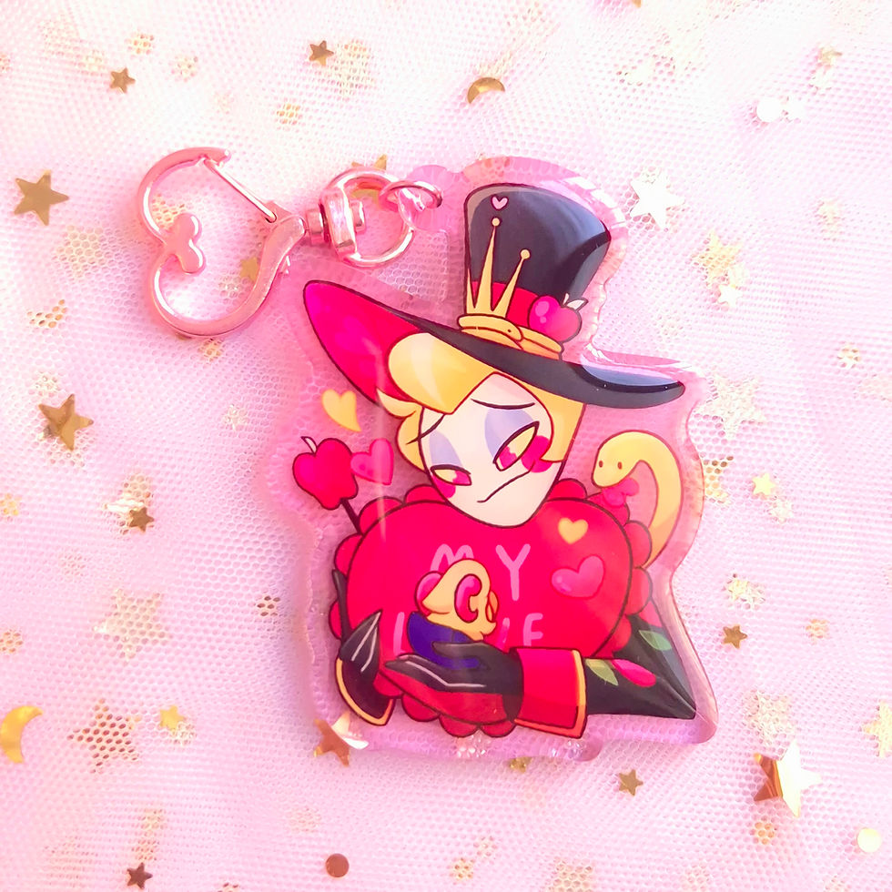 Thumbnail: Sinners with Love Acrylic key chains
