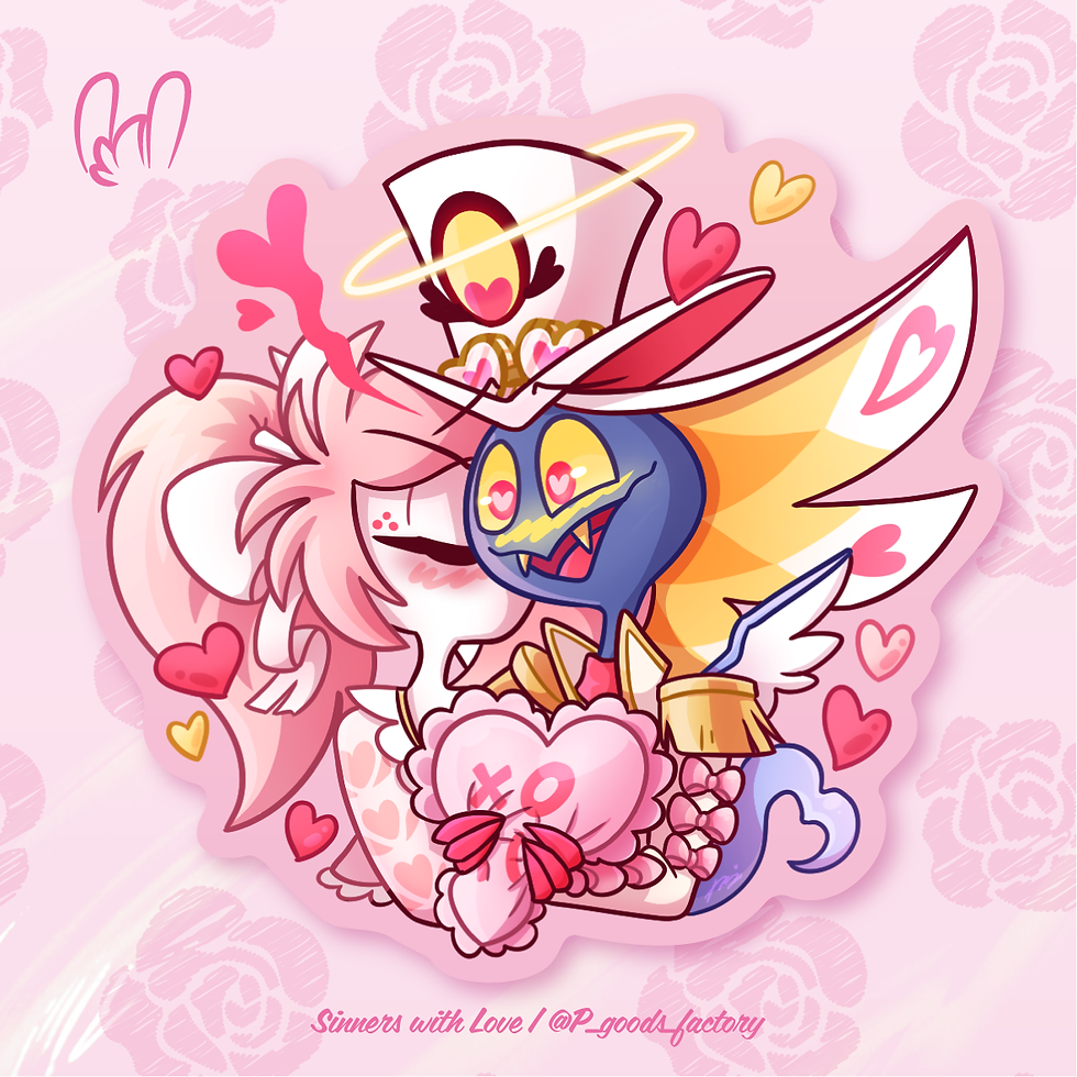 Thumbnail: [Wave 2]Sinners with Love Stickers