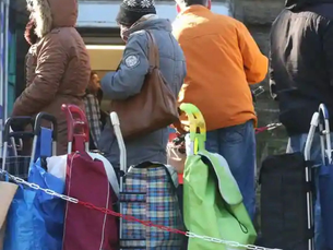 Demand for food aid in Germany has increased by 50 percent