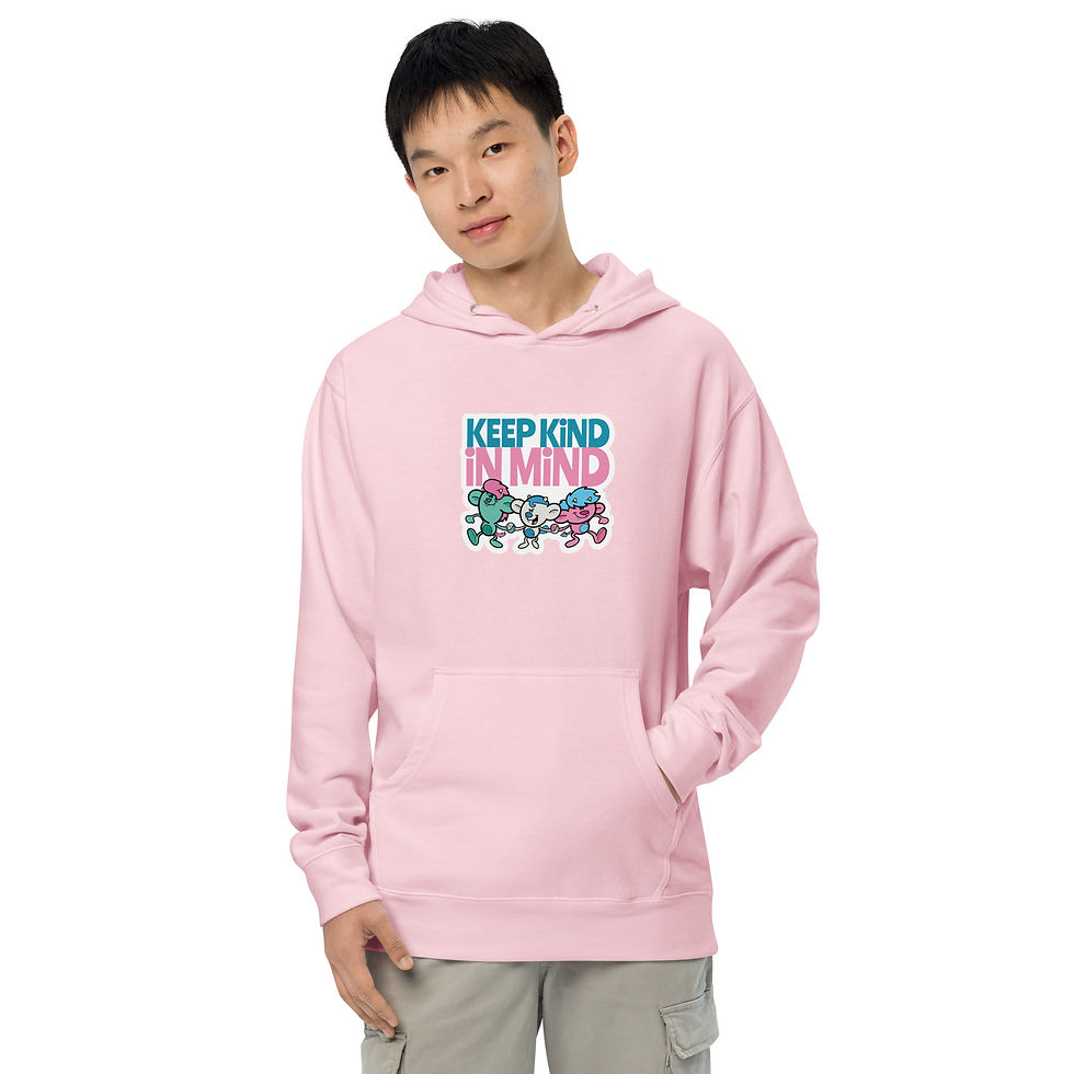 Thumbnail: " Keep Kind in Mind" Unisex midweight hoodie