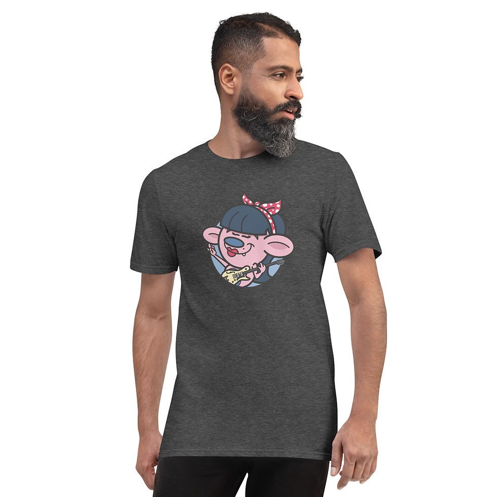 Thumbnail: "Billie" Rockin Out - Short-Sleeve T-Shirt