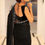 Thumbnail: Black Designer Georgette Saree