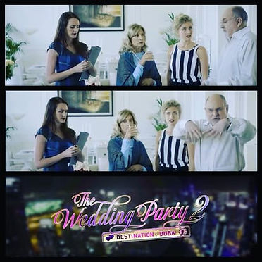 Lucy Hunter James as Elizabeth in The Wedding Party 2