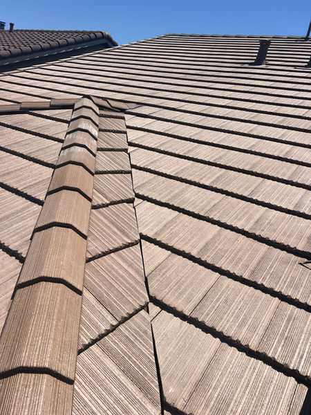 beautiful craftmanship on new roofing