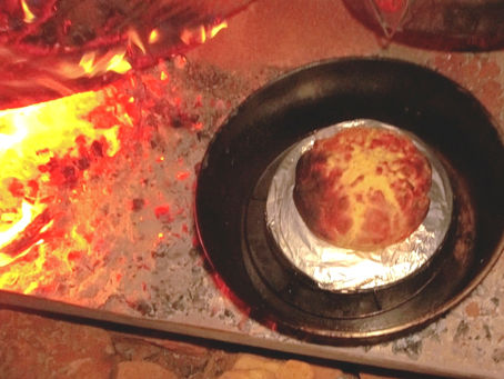 Delicious Camp Oven Damper!