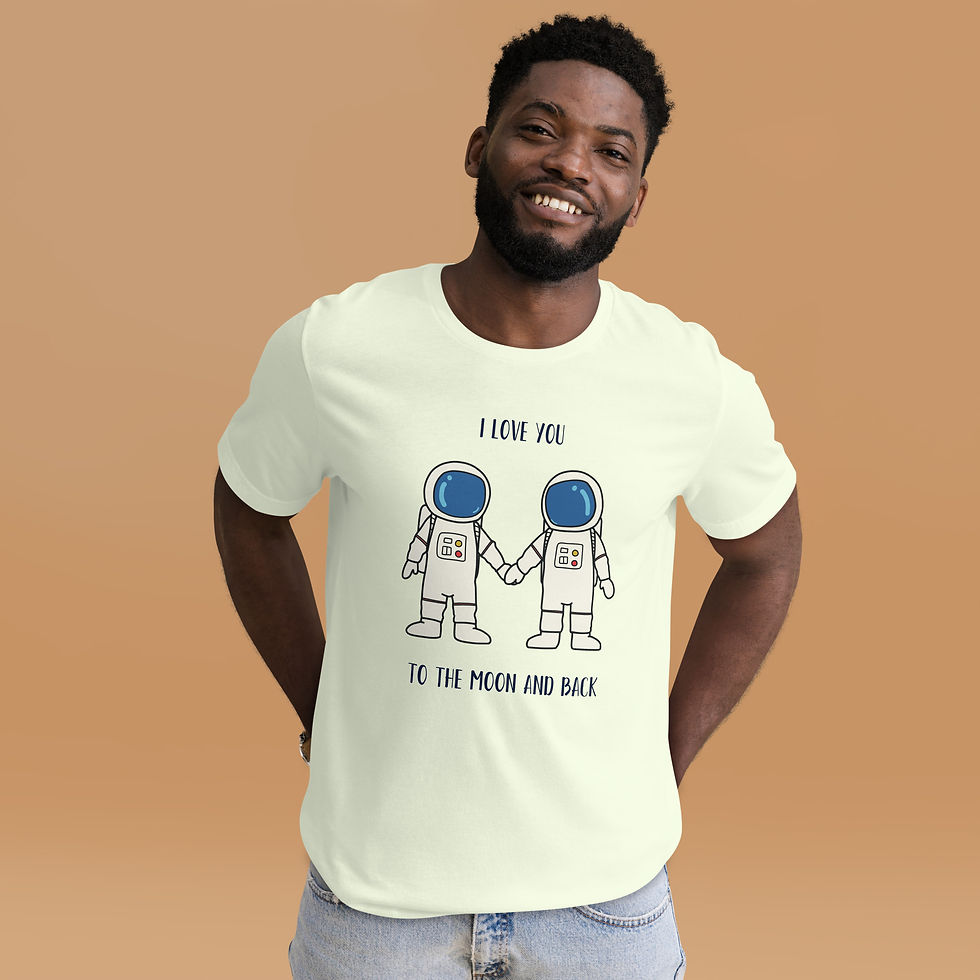 Thumbnail: Unisex t-shirt Astronauts