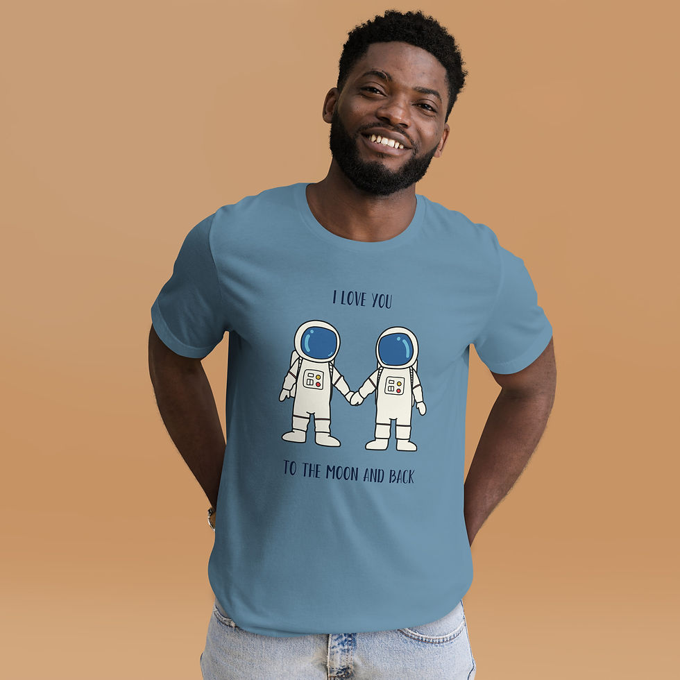 Thumbnail: Unisex t-shirt Astronauts