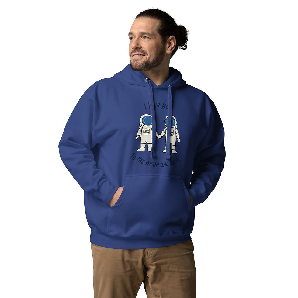 Thumbnail: Unisex Hoodie Astronauts