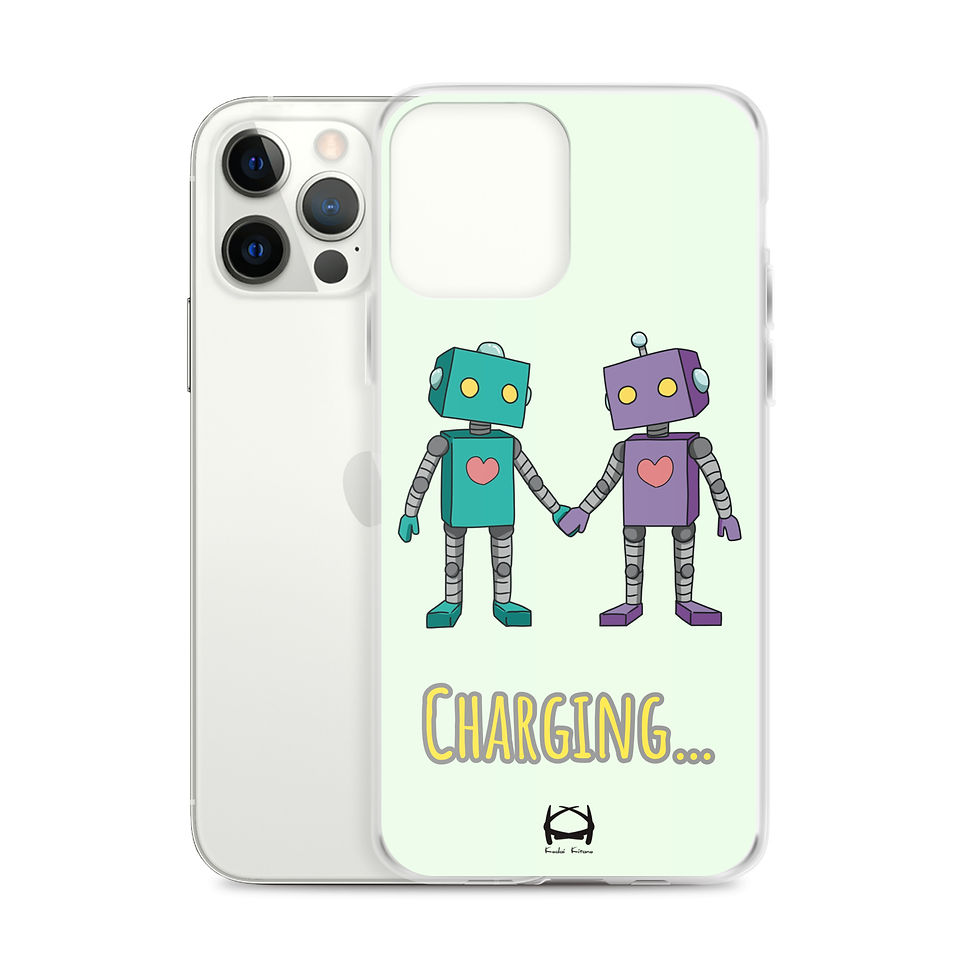 Thumbnail: iPhone Case Robots Color