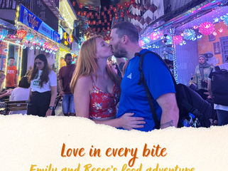 Join Emily & Reece on an authentic Hanoi food tour with Beyond Vietnam — street eats, laughter, and local stories that make every bite unforgettable.