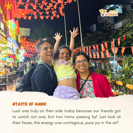 Luck was truly on their side today because our friends got to watch not one, but two trains passing by! Just look at their faces, the energy was contagious, pure joy in the air!