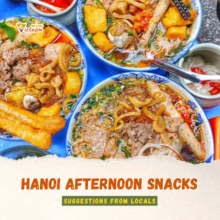 Hanoi Afternoon Snacks: What Locals Eat Between Lunch and Dinner