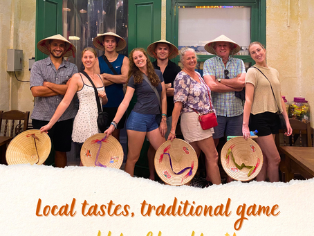 Local tastes, traditional games and lots of laughter with Tracey's family