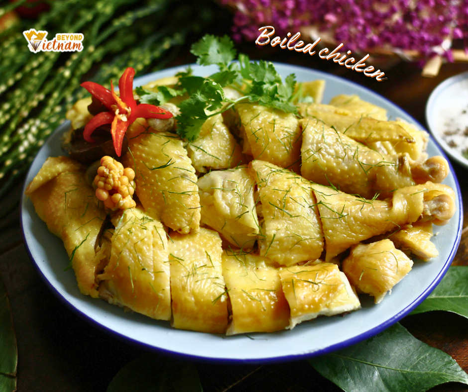 Ga luoc (boiled chicken)
