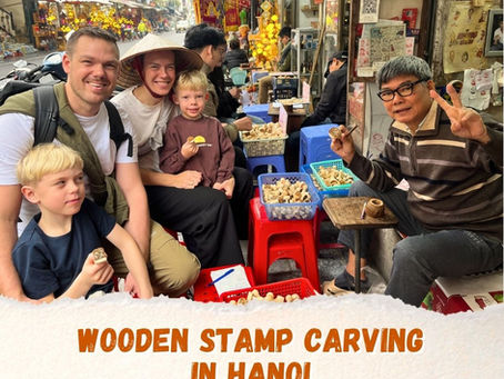 Wooden Stamp Carving in Hanoi: A Souvenir with a Story