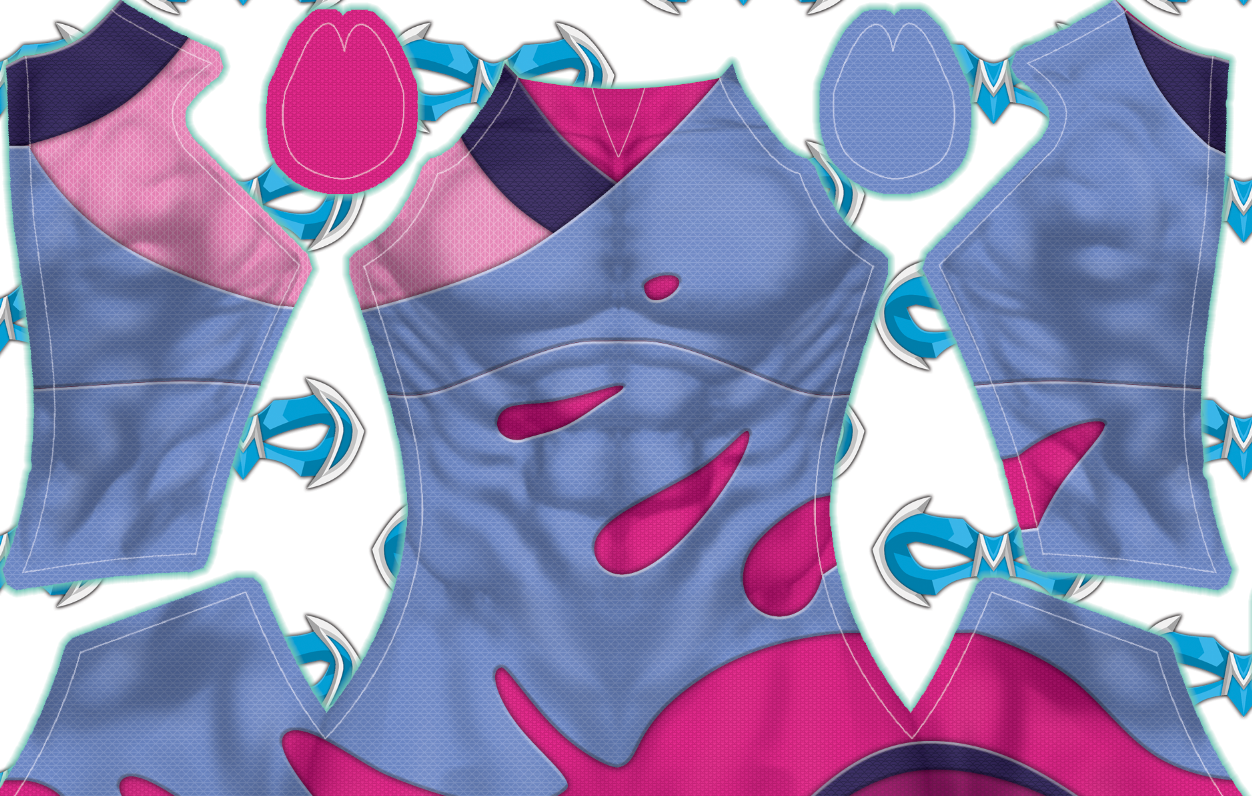 First Fusion Garnet (Male shading)