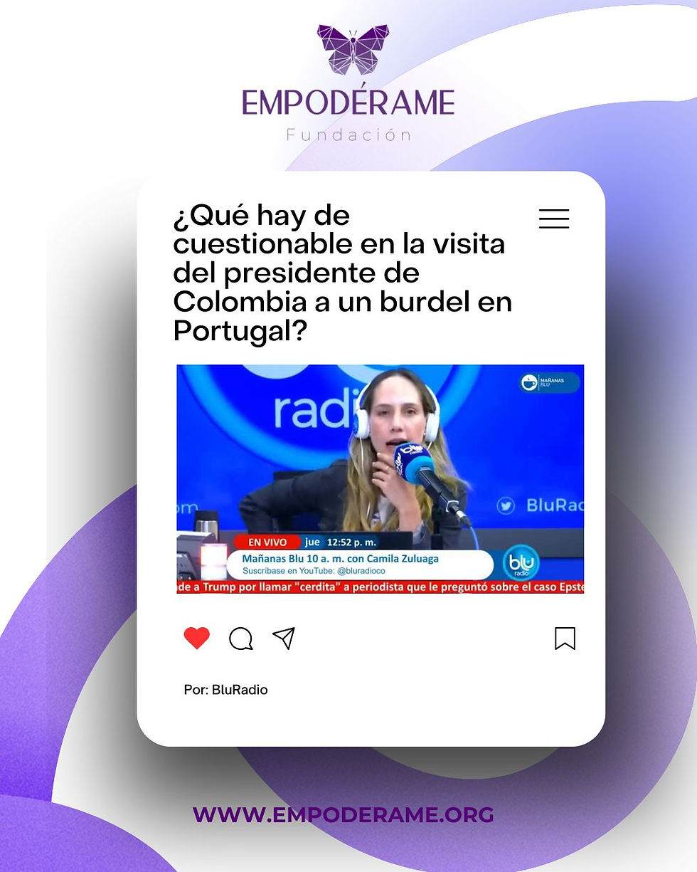 Diálogo en Mañanas Blu ¿Qué representa la visita del Presidente de Colombia a un burdel en Portugal?