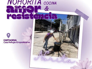 Norita cocina con amor y resistencia en Cartagena