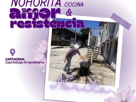 Norita cocina con amor y resistencia en Cartagena