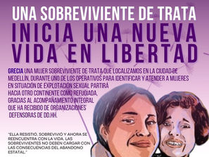 Una sobreviviente de trata inicia una nueva vida en libertad