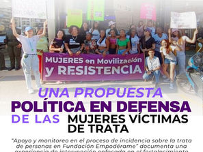 Una propuesta política en defensa de las mujeres víctimas de trata