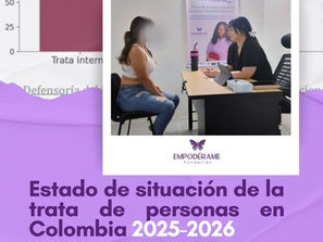 Estado de situación de la trata de personas en Colombia 2025-2026