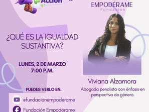 #VoluntariadoEnAcción : ¿Qué es la igualdad sustantiva?