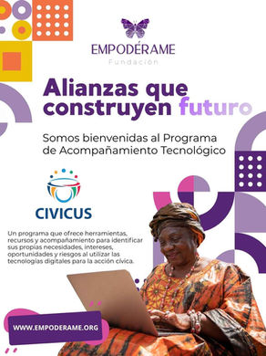 Somos bienvenidas al Programa de Acompañamiento Tecnológico CIVICUS