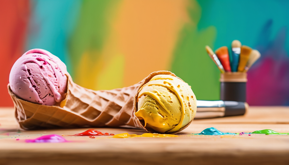 Ice Cream & Paint Night Extravaganza