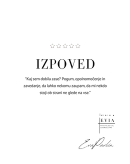 Izpoved: Kaj sem dobila zase