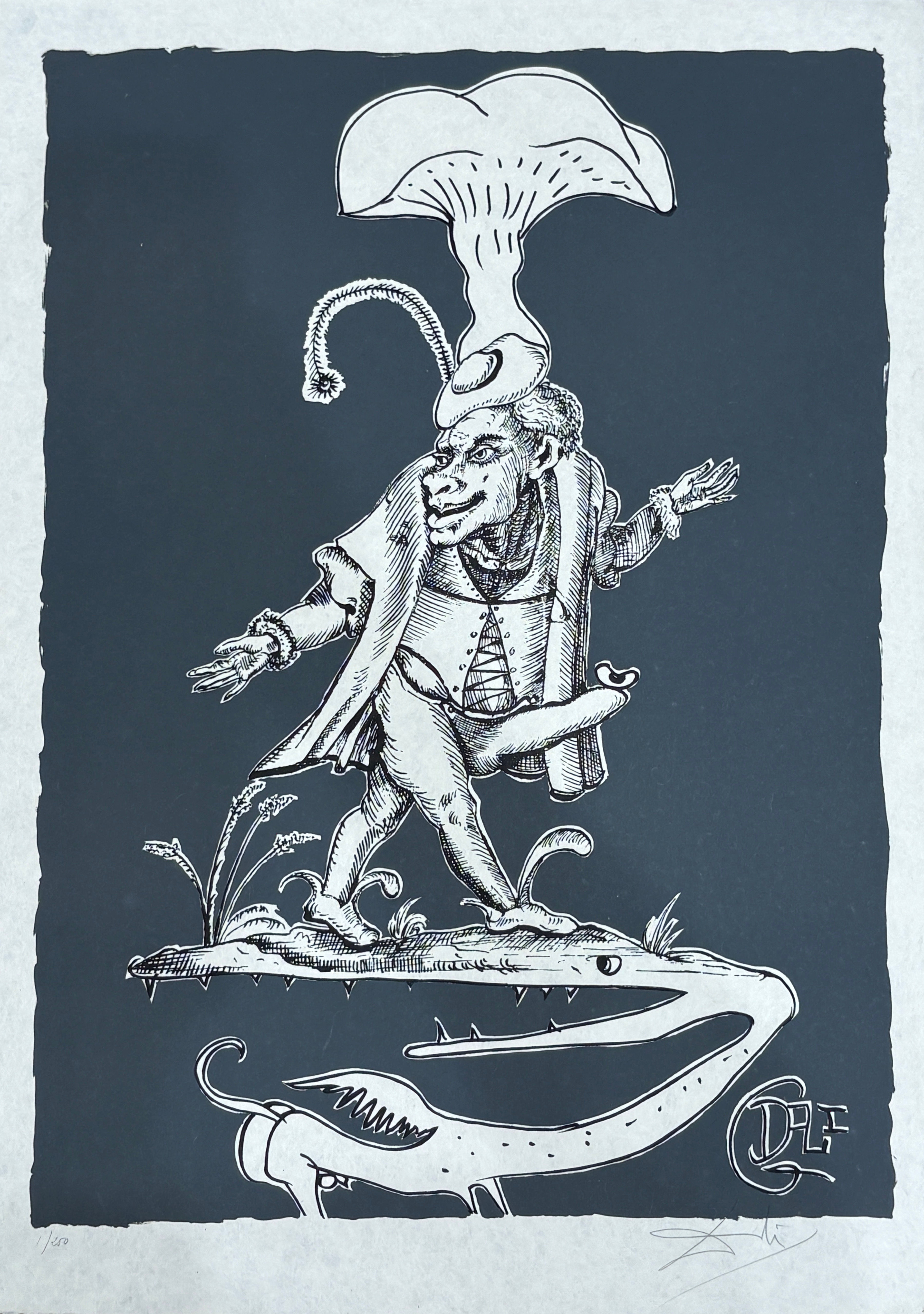 Salvador Dalí | Prahlerei der Männlichkeit (Pantagruel)