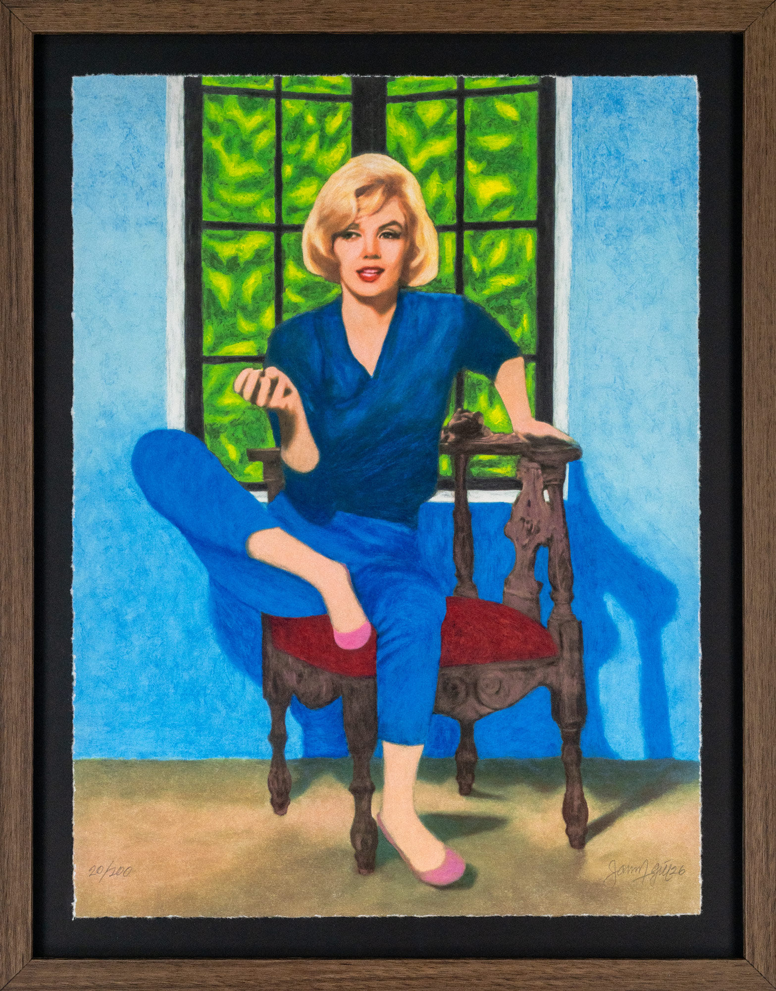 James Francis Gill | The Marilyn Triptych III-Small-Mid Panel
