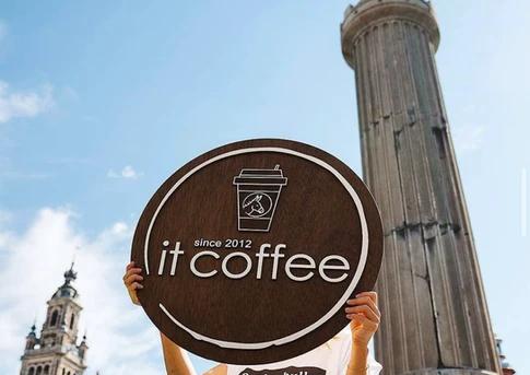 Enseigne pour - it coffee -