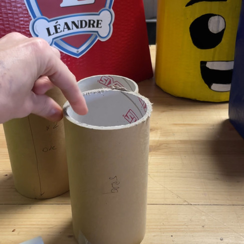 DIY créatif carton enfant
